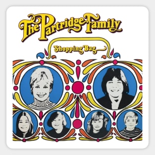 Colorful Beautiful The Partridge Family - Shopping Bag Magnet